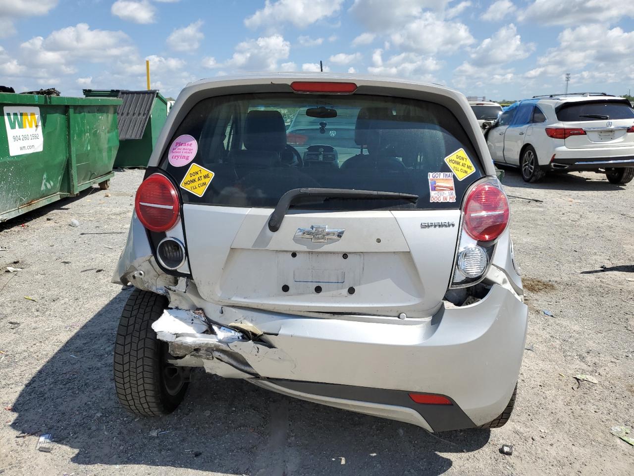 2013 Chevrolet Spark 1Lt VIN: KL8CD6S95DC516190 Lot: 56636055