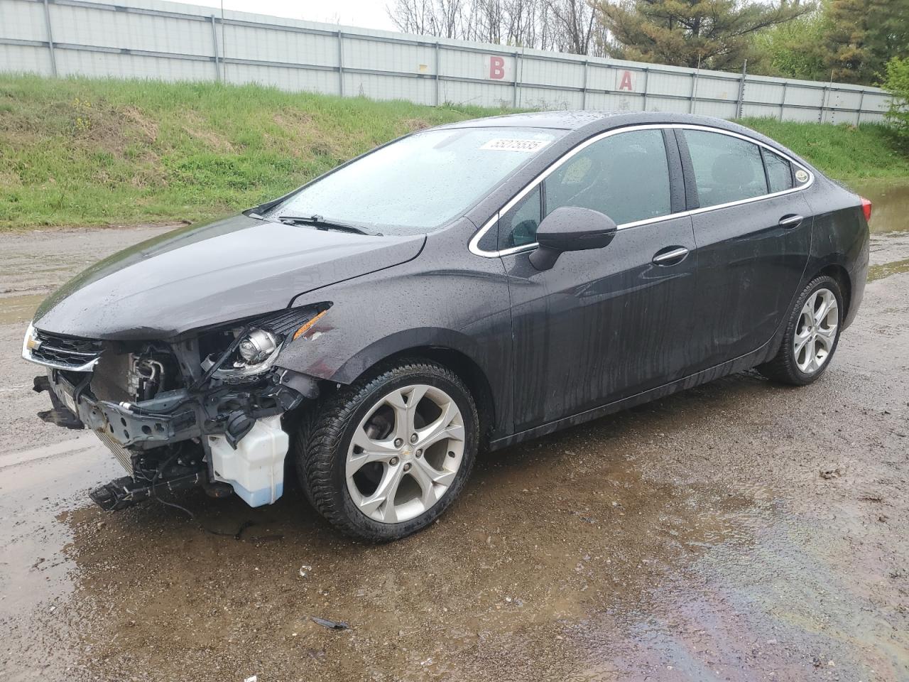 2017 Chevrolet Cruze Premier за продажба в Davison, MI - Front End