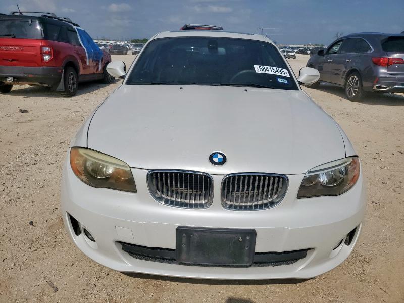  BMW 1 SERIES 2013 Biały