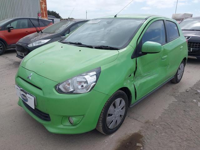 2015 MITSUBISHI MIRAGE 2 for sale at Copart PETERLEE
