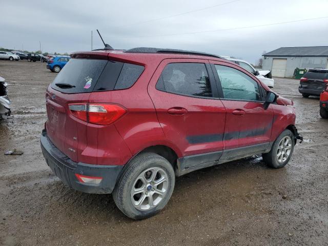  FORD ECOSPORT 2021 Czerwony
