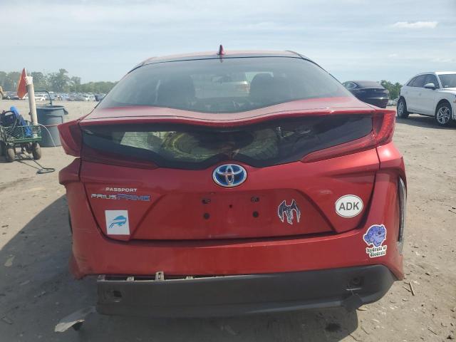 Hatchbacks TOYOTA PRIUS 2017 Red