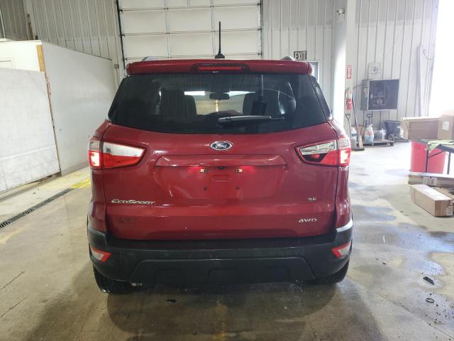  FORD ECOSPORT 2020 Burgundy
