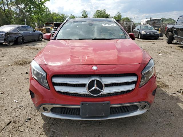 Parquets MERCEDES-BENZ GLA-CLASS 2016 Czerwony