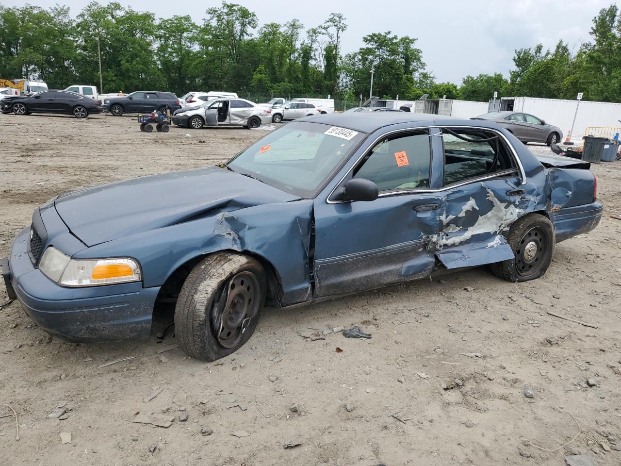 2009 Ford Crown Victoria Police Interceptor for Sale in Baltimore, MD - Side