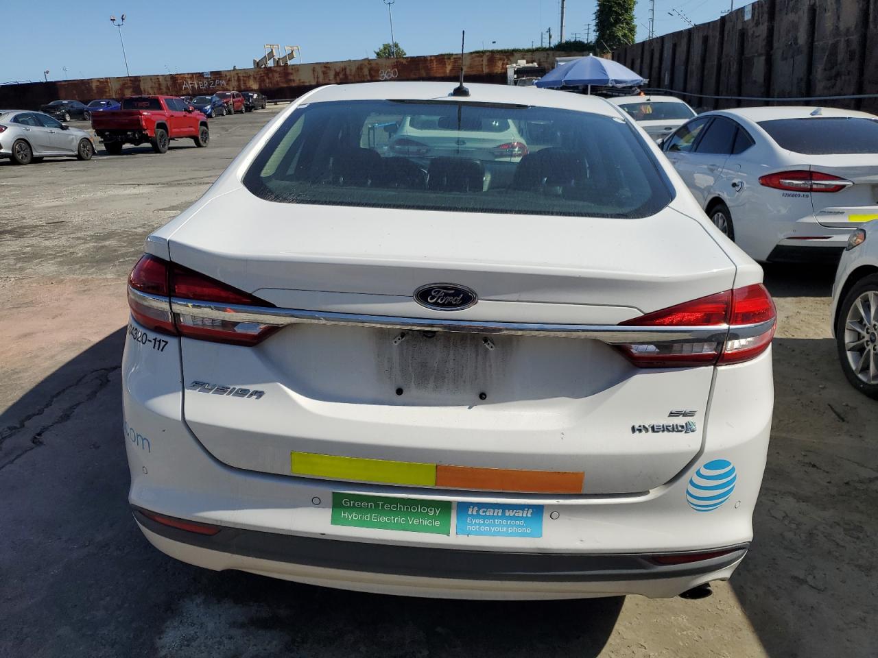 2017 Ford Fusion Se Hybrid VIN: 3FA6P0LU9HR409748 Lot: 54025095