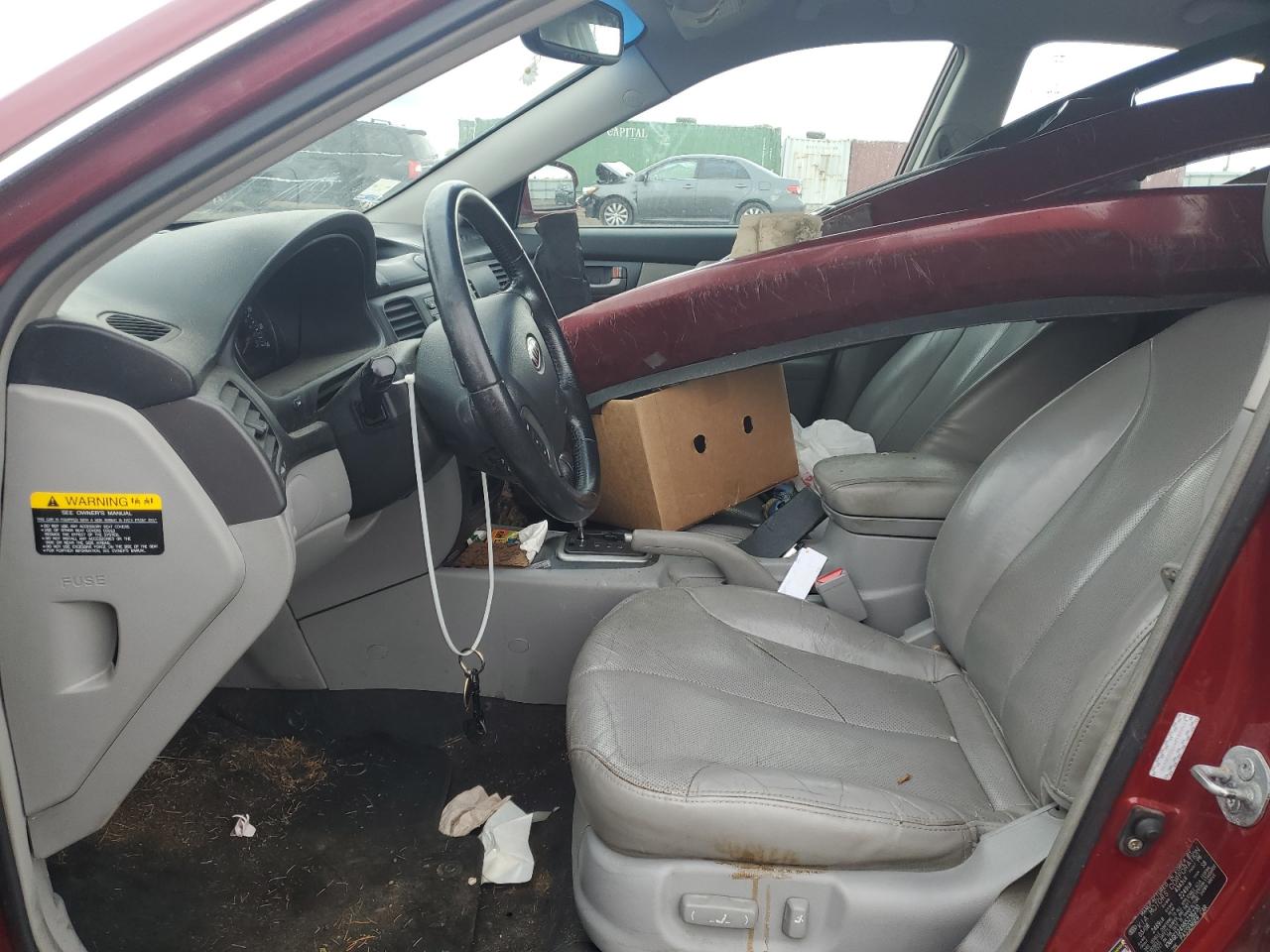 2008 Kia Optima Lx VIN: KNAGE124985236230 Lot: 57869805