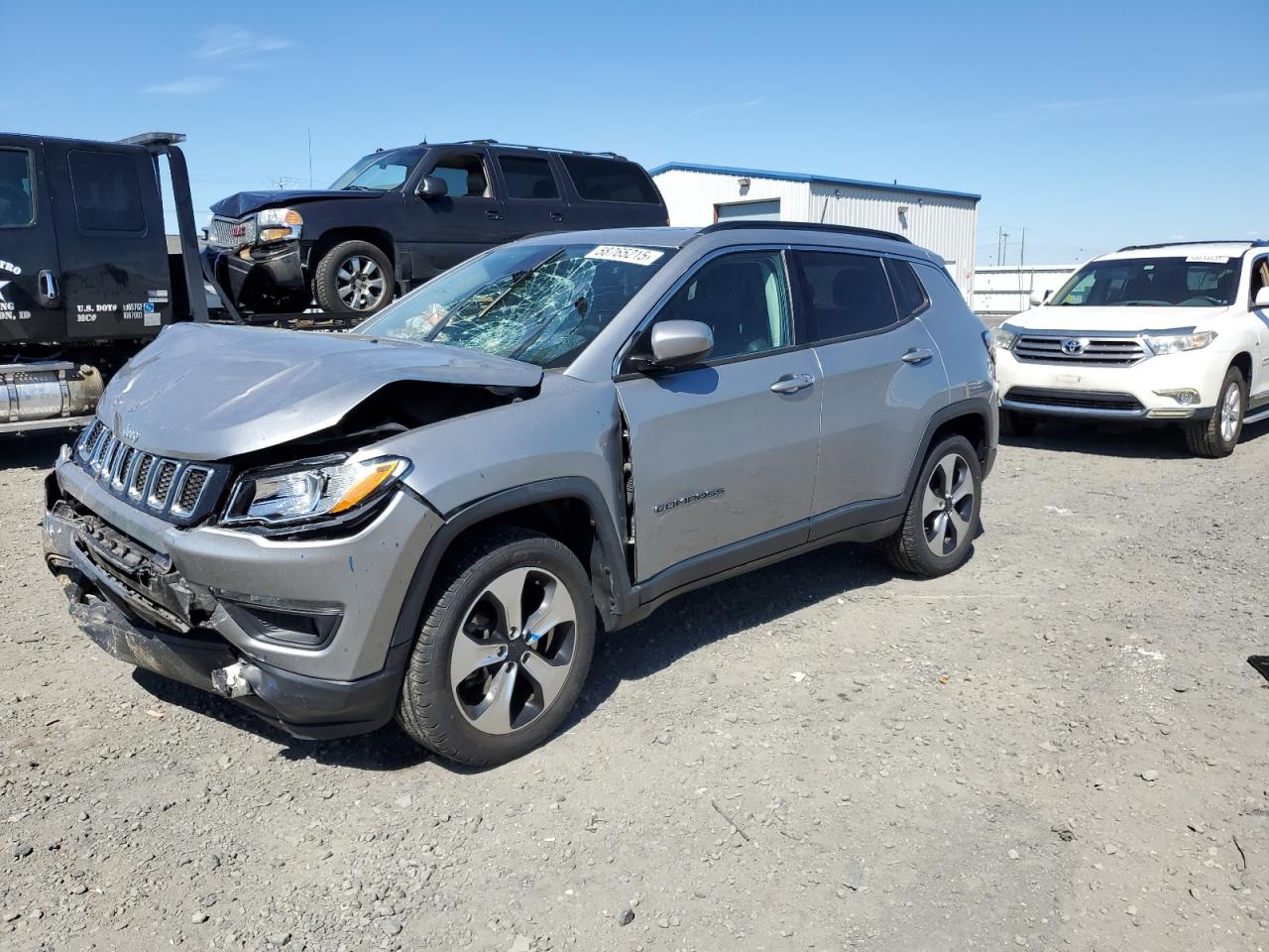 2018 Jeep Compass Latitude للبيع في Airway Heights، WA - Front End