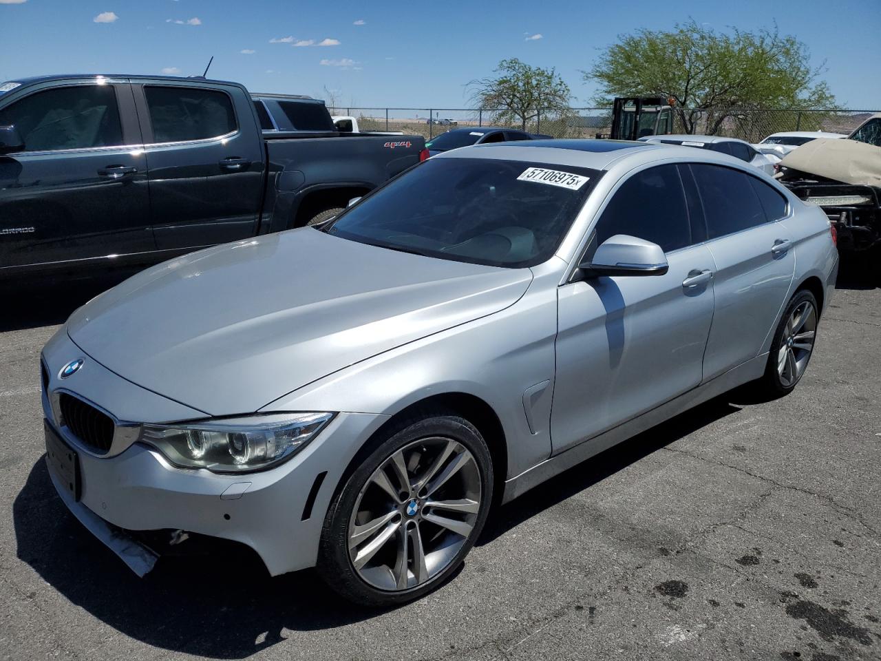 2016 Bmw 428 Xi Gran Coupe Sulev en Venta en North Las Vegas, NV - Front End