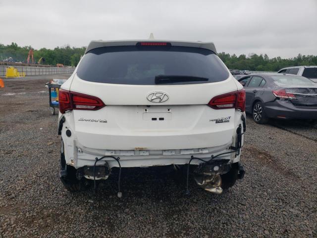 Паркетники HYUNDAI SANTA FE 2017 Белый