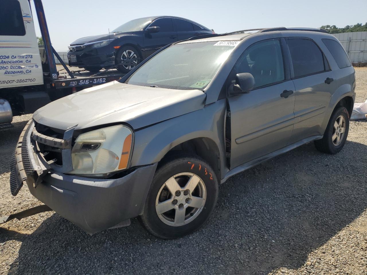 2005 Chevrolet Equinox Ls продається в Anderson, CA - Front End