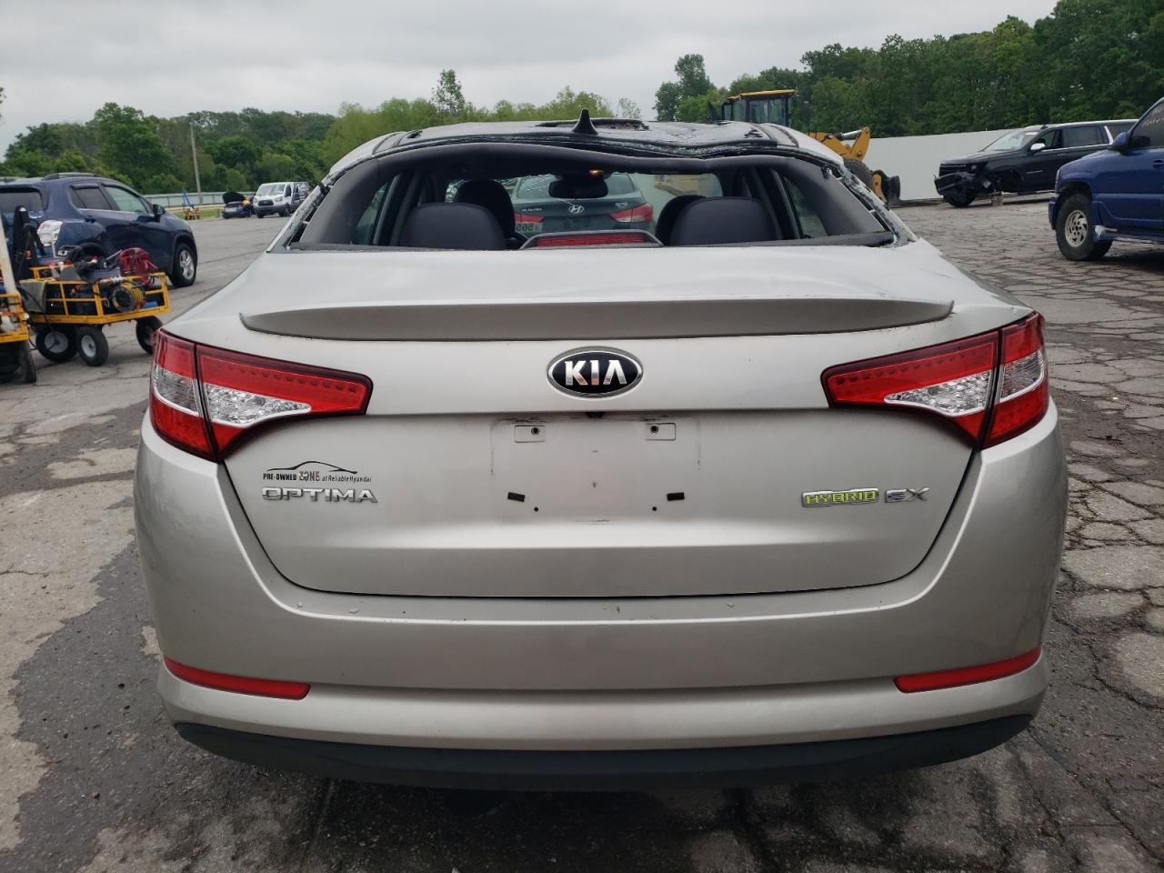 2013 Kia Optima Hybrid VIN: KNAGM4AD8D5056933 Lot: 56516105