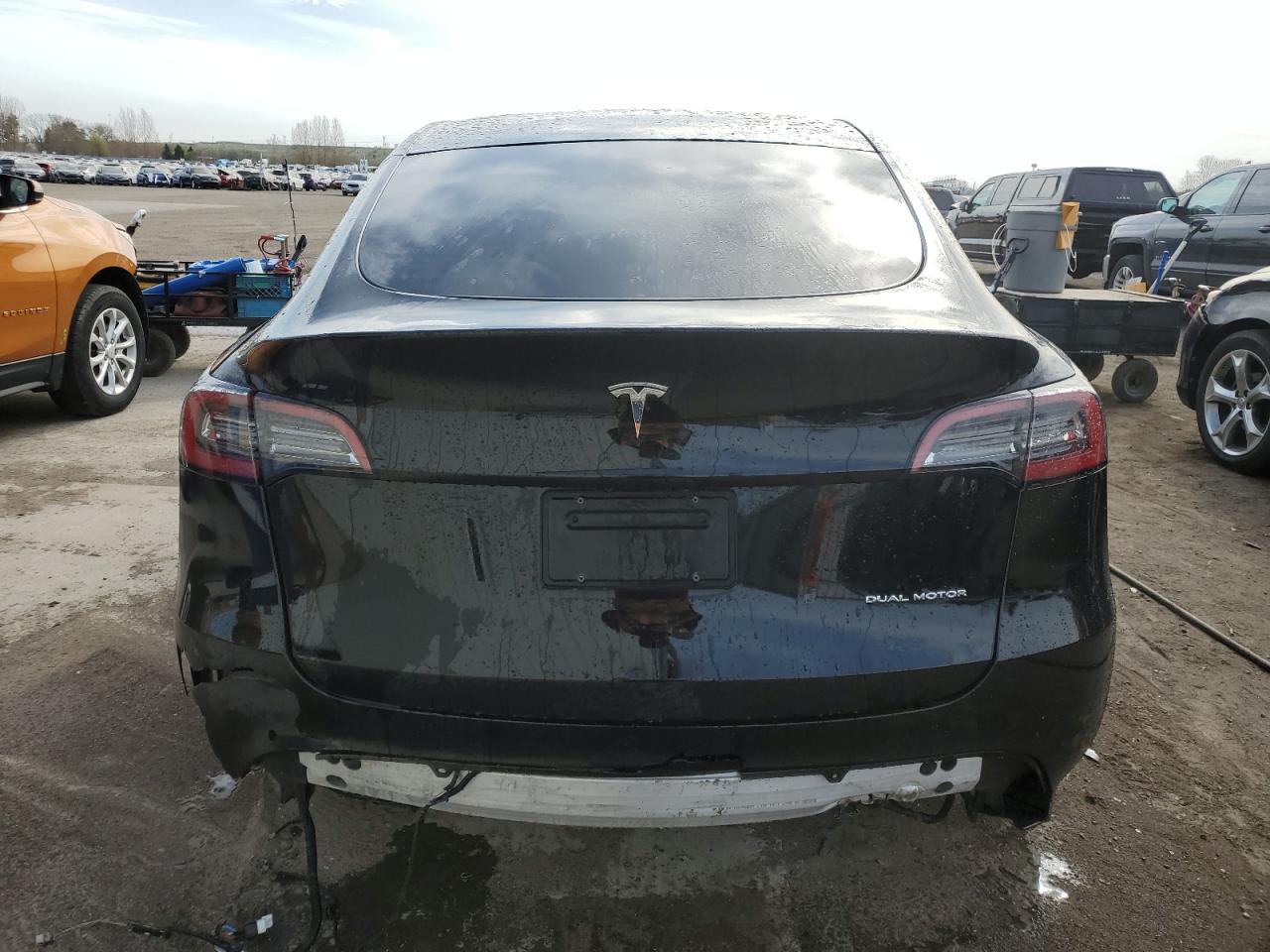 2021 Tesla Model Y VIN: 5YJYGDEE6MF184572 Lot: 56906965
