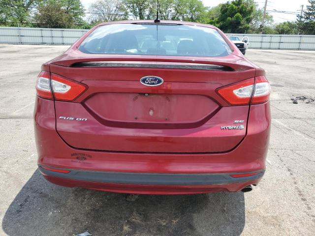  FORD FUSION 2014 Красный