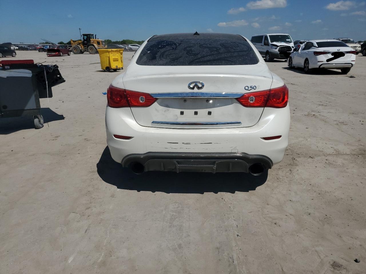 2017 Infiniti Q50 Red Sport 400 VIN: JN1FV7APXHM850015 Lot: 56729395