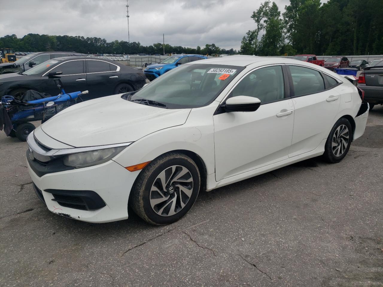 2016 Honda Civic Lx იყიდება Dunn-ში, NC - Rear End
