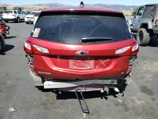  CHEVROLET EQUINOX 2018 Czerwony