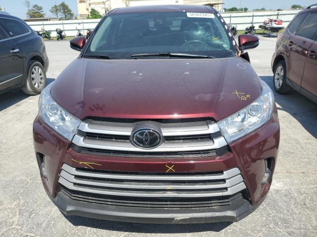  TOYOTA HIGHLANDER 2019 Burgundy