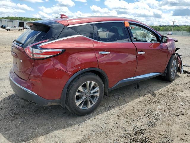  NISSAN MURANO 2018 Czerwony