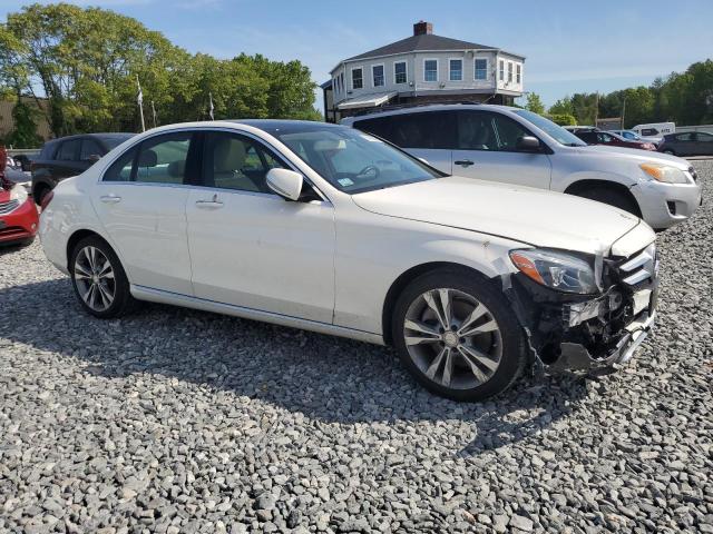  MERCEDES-BENZ C-CLASS 2015 Белый
