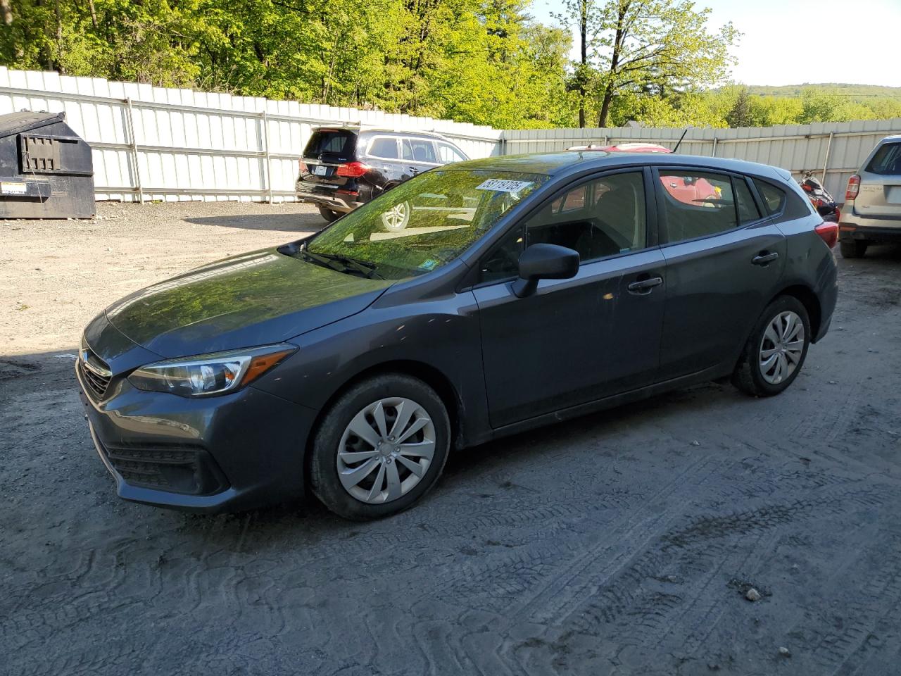 2021 Subaru Impreza იყიდება Center Rutland-ში, VT - Rear End