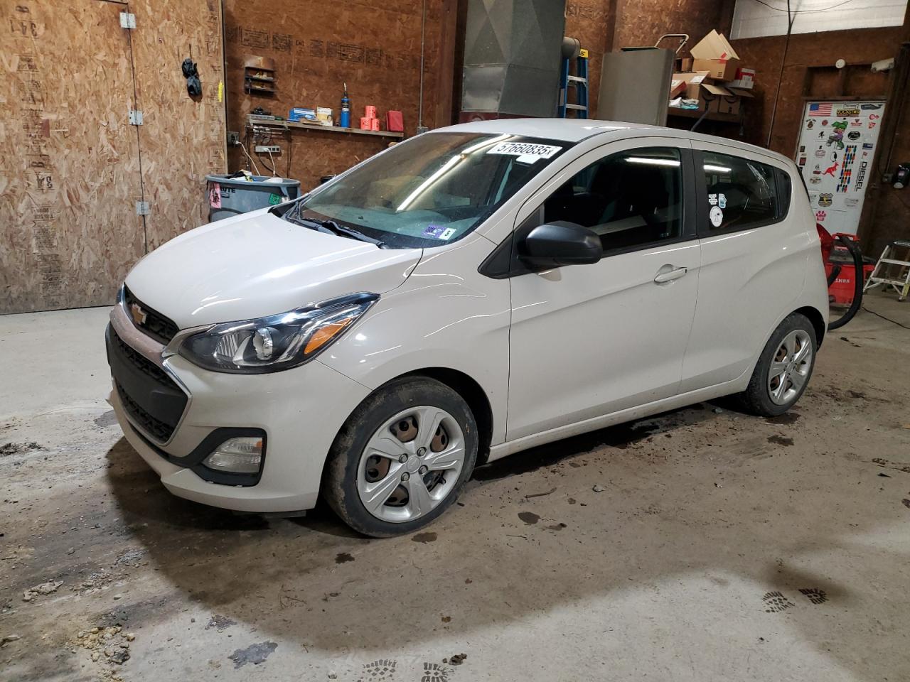2020 Chevrolet Spark Ls na sprzedaż w Ebensburg, PA - Water/Flood