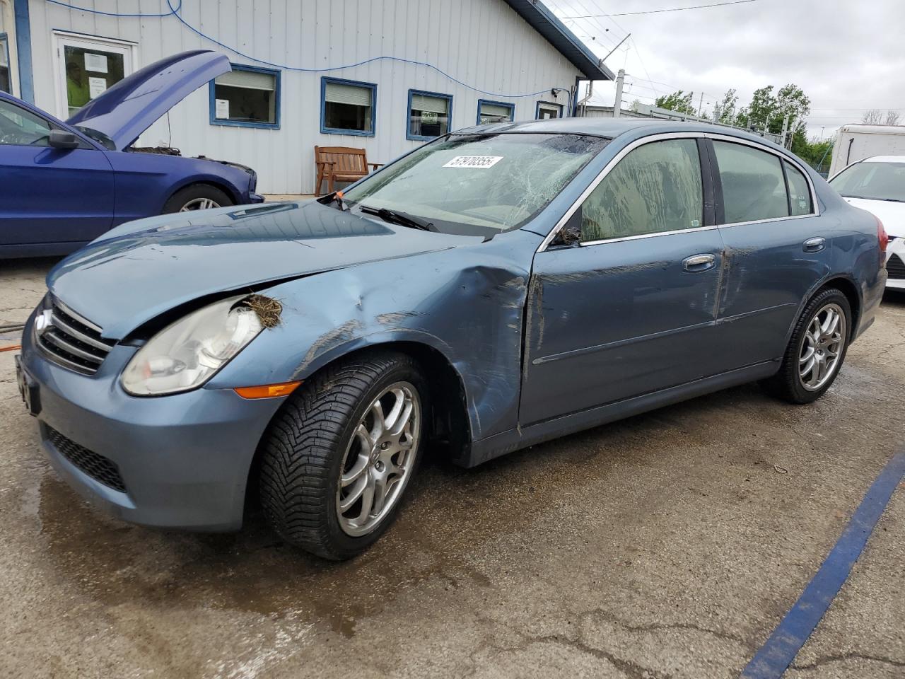 2005 Infiniti G35 за продажба в Pekin, IL - Rollover