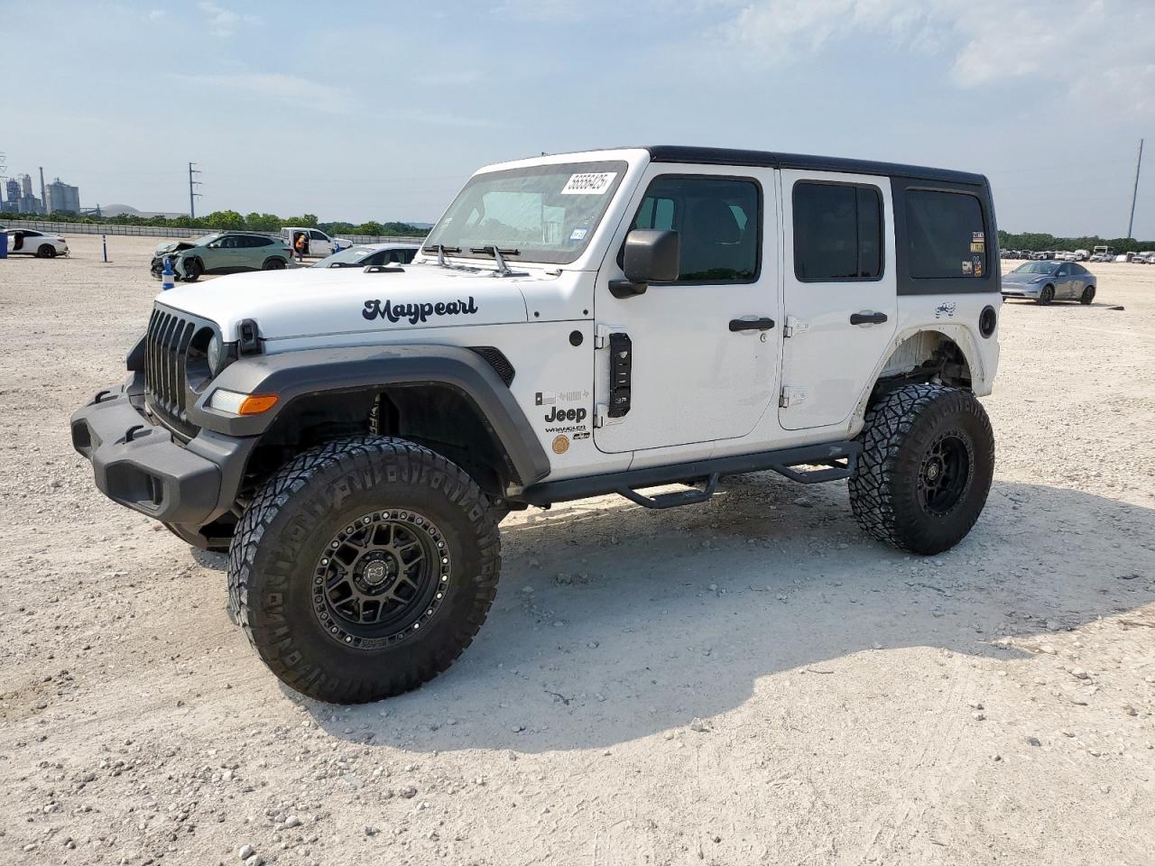 2020 Jeep Wrangler Unlimited Sport на продаже в New Braunfels, TX - Rear End