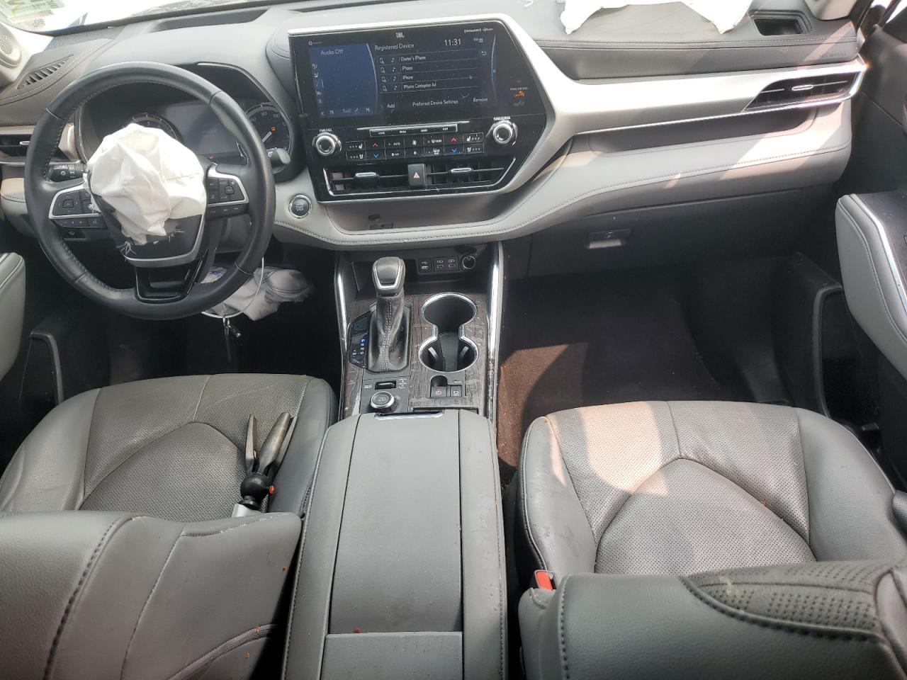 2022 Toyota Highlander Platinum VIN: 5TDFZRBH7NS215094 Lot: 58805075
