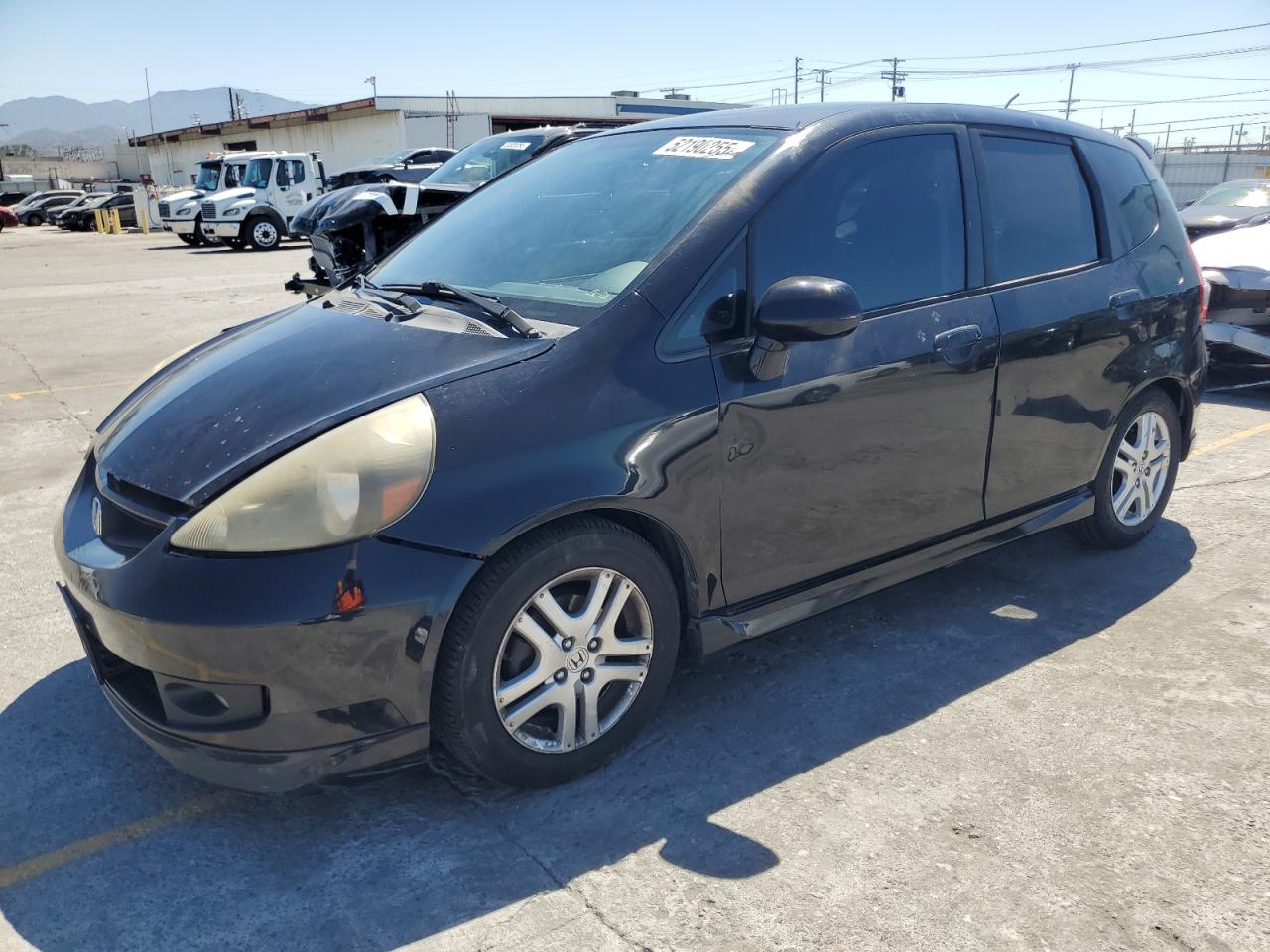 2008 Honda Fit Sport zu verkaufen in Sun Valley, CA - Side