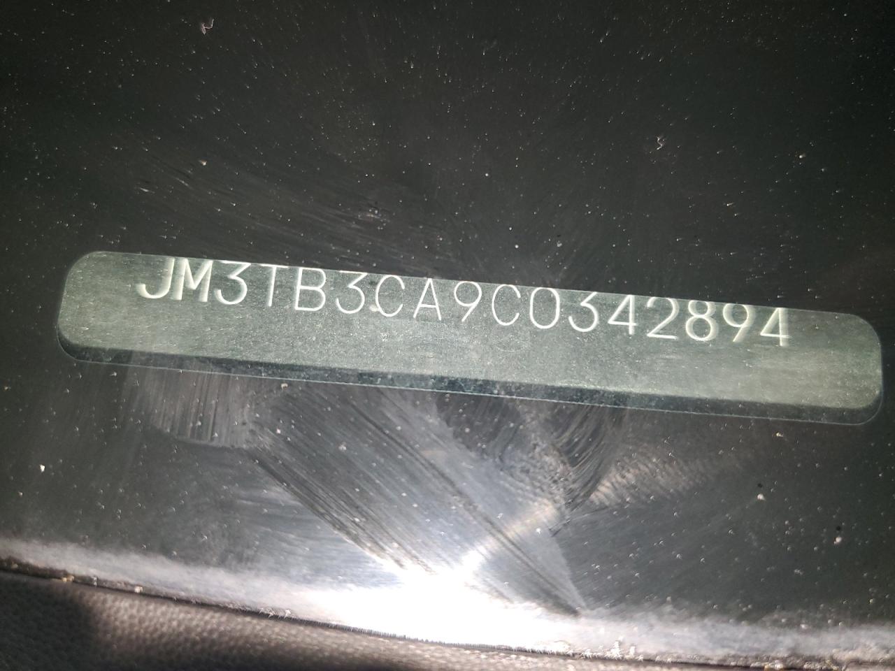 2012 Mazda Cx-9 VIN: JM3TB3CA9C0342894 Lot: 57265775