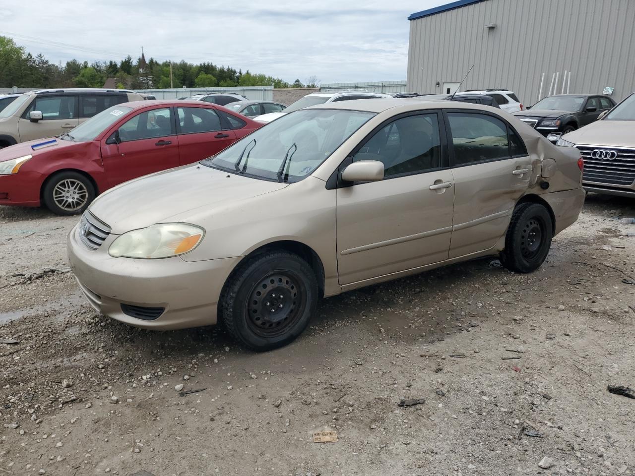 2004 Toyota Corolla Ce للبيع في Franklin، WI - Rear End