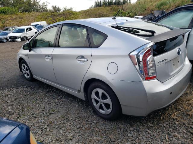  TOYOTA PRIUS 2015 Сріблястий