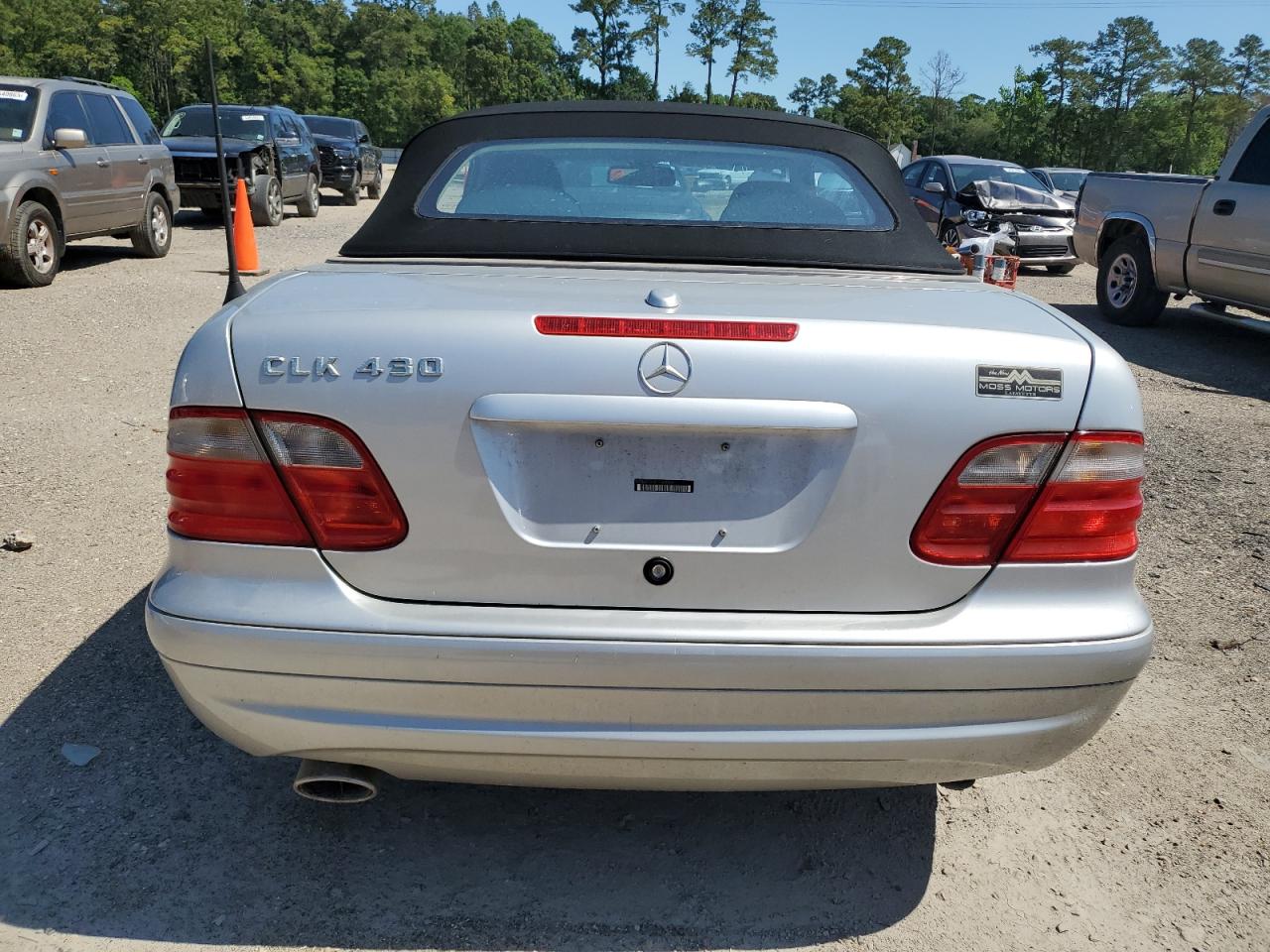 2001 Mercedes-Benz Clk 430 VIN: WDBLK70G81T069854 Lot: 55624715