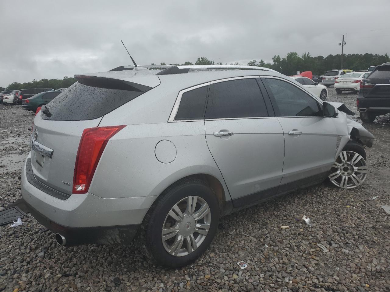 2012 Cadillac Srx Luxury Collection silver null gas 3GYFNAE37CS507795 photo #4