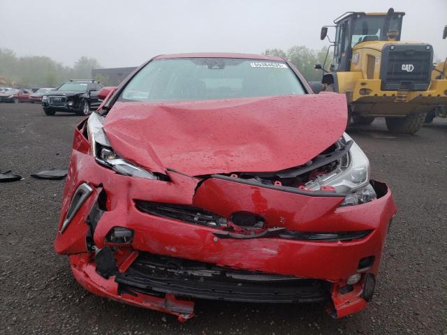  TOYOTA PRIUS 2019 Red