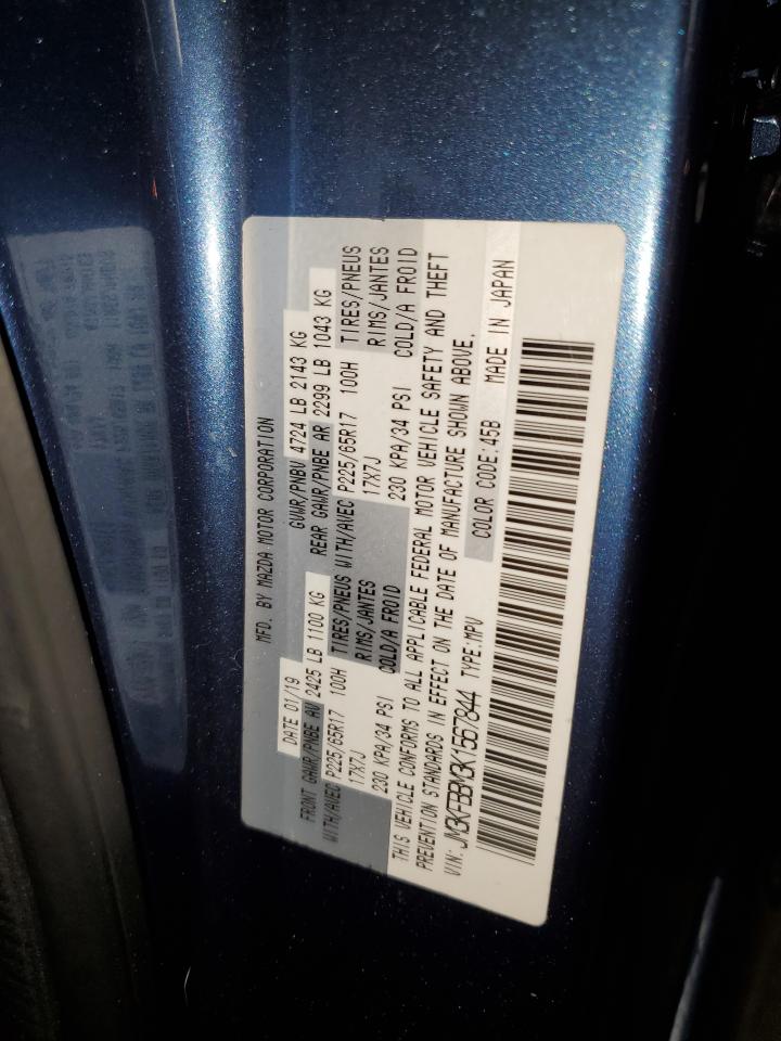 2019 Mazda Cx-5 Sport VIN: JM3KFBBM3K1567844 Lot: 56871135