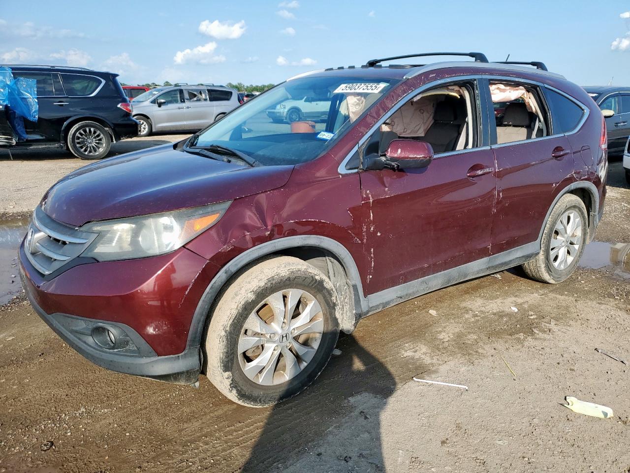 2014 Honda Cr-V Ex na sprzedaż w Houston, TX - Side