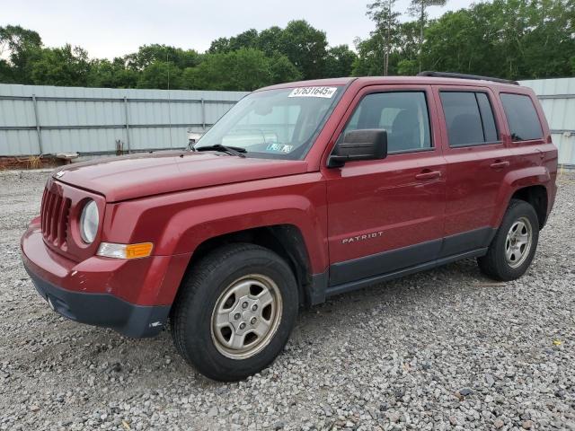  JEEP PATRIOT 2016 Czerwony