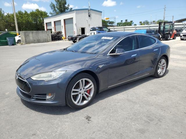 Хетчбеки TESLA MODEL S 2014 Сірий