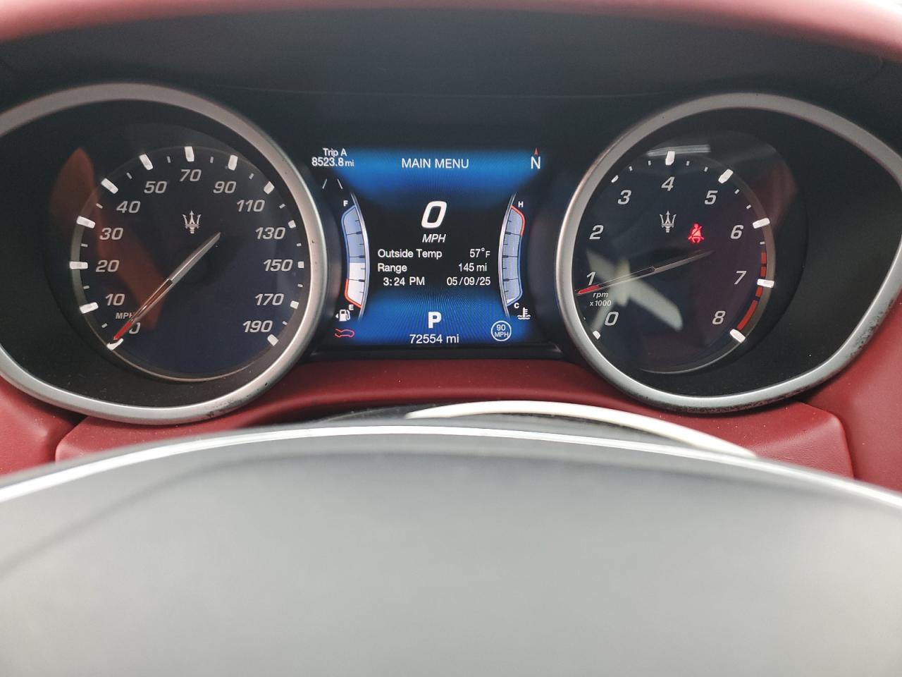 2017 Maserati Ghibli S VIN: ZAM57RTL3H1218740 Lot: 55562515