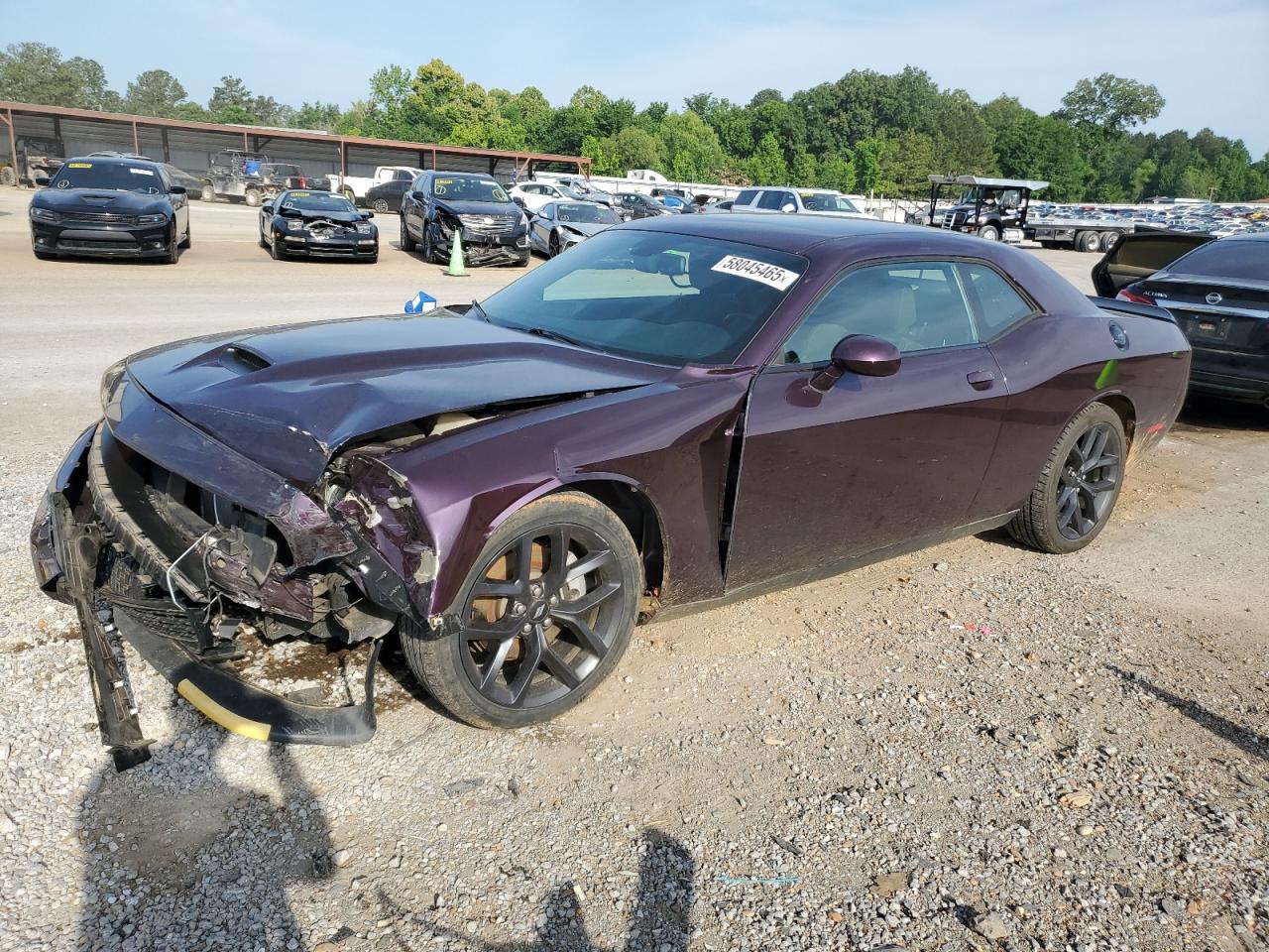 2021 Dodge Challenger Gt na sprzedaż w Florence, MS - Front End