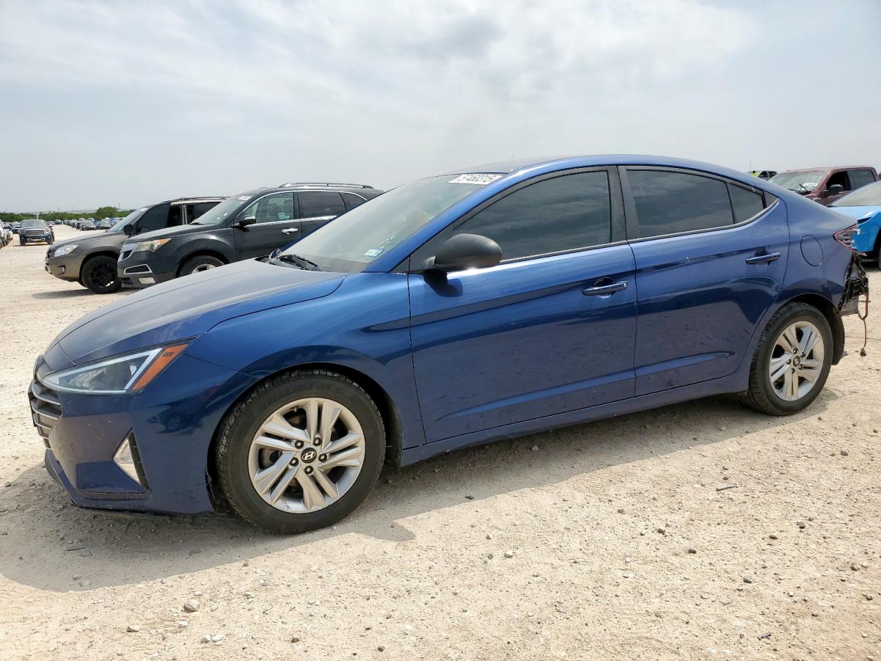 2020 Hyundai Elantra Sel იყიდება San Antonio-ში, TX - Rear End