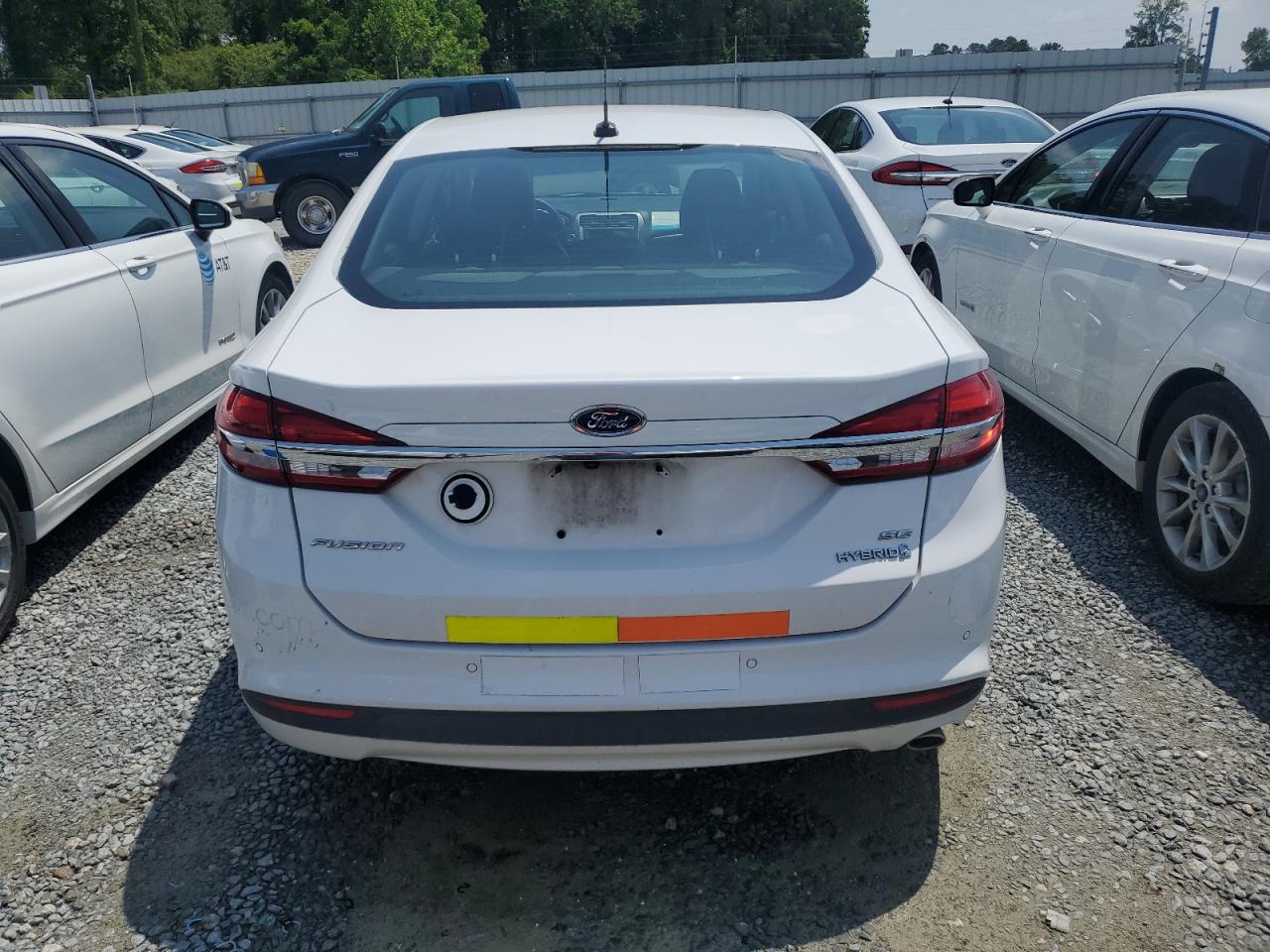 2017 Ford Fusion Se Hybrid VIN: 3FA6P0LU1HR359587 Lot: 55084595