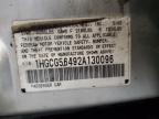 2002 Honda Accord Lx продається в Center Rutland, VT - Front End