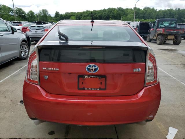 TOYOTA PRIUS 2015 Красный