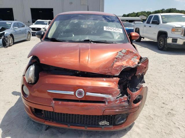 Hatchbacks FIAT 500 2012 Orange