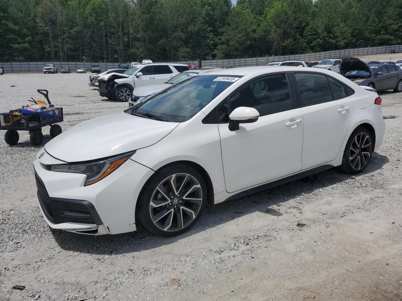 2020 Toyota Corolla Se en Venta en Gainesville, GA - Rear End