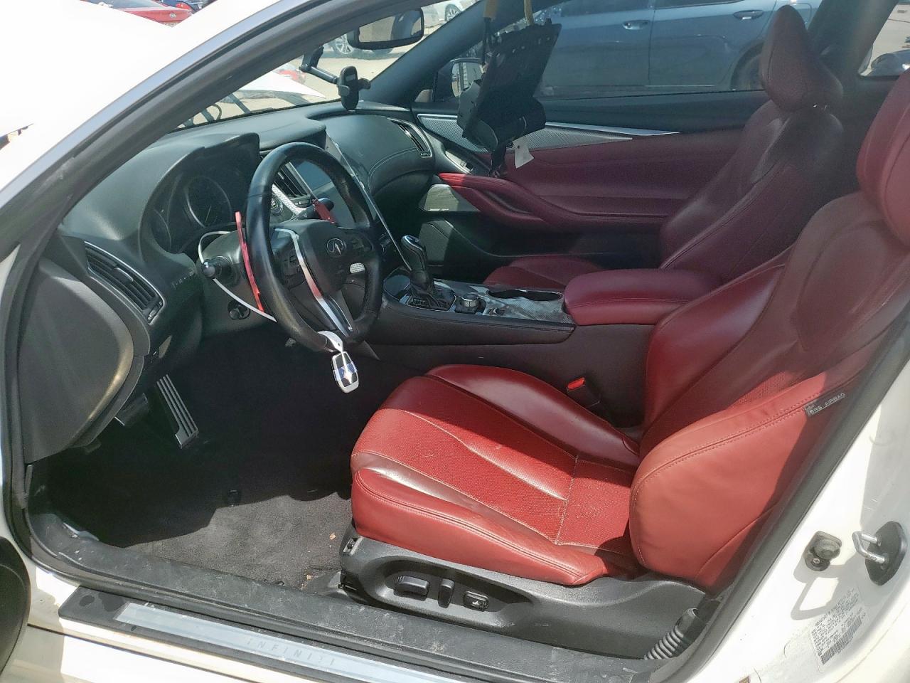 2017 Infiniti Q60 Red Sport 400 VIN: JN1FV7EK3HM610934 Lot: 57069245