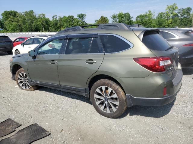  SUBARU OUTBACK 2017 Zielony
